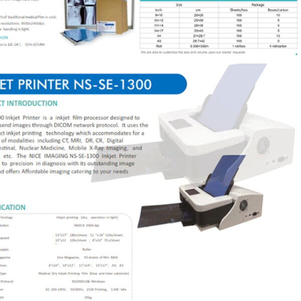 BLUE INKJET FILM X-RAY – NICE IMAGE